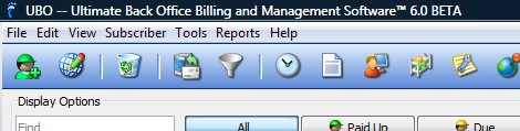 UBO — Ultimate Back Office Billing and Management Software™