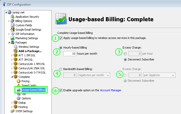Setting Usage-Based Billing - UBO