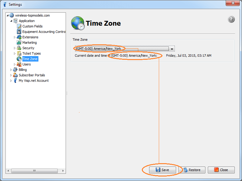 Set UBO Date and Time to Your Time Zone - UBO