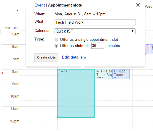 Appointment Slots allows subscribers to schedule their own installs
