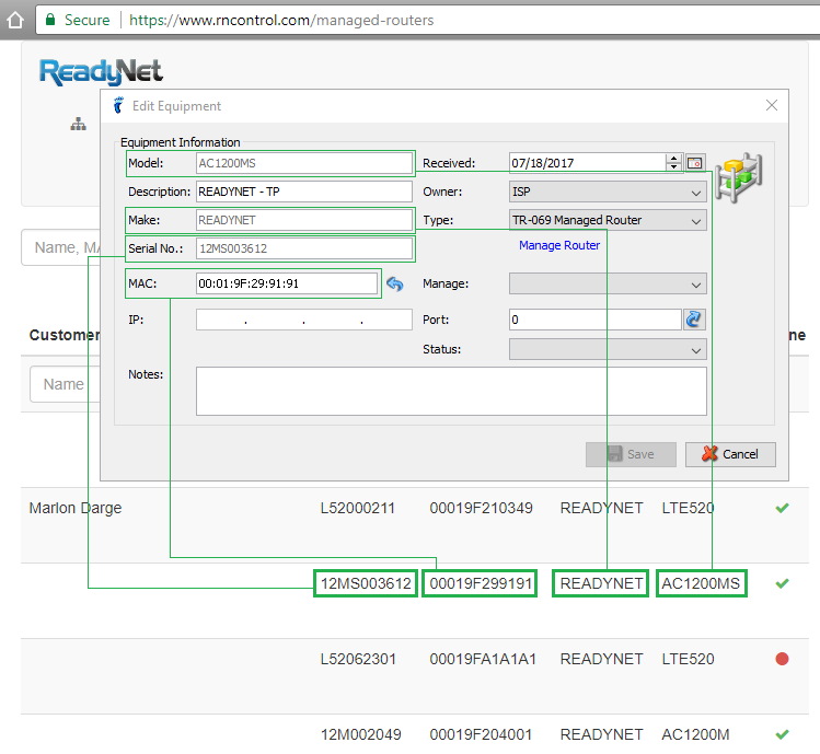 How to enable ReadyNet integration - UBO