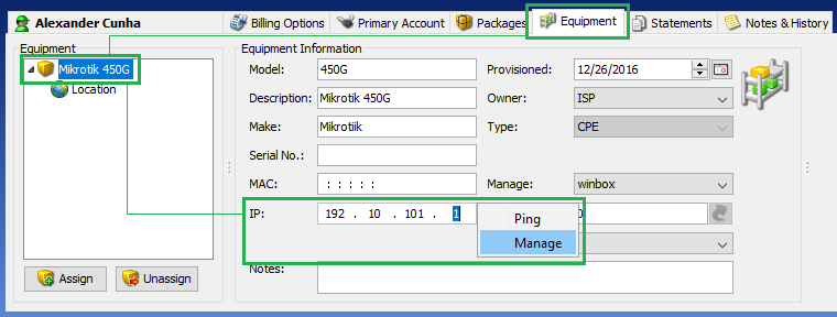 How to Launch Winbox from UBO - VISP - ISP Billing System
