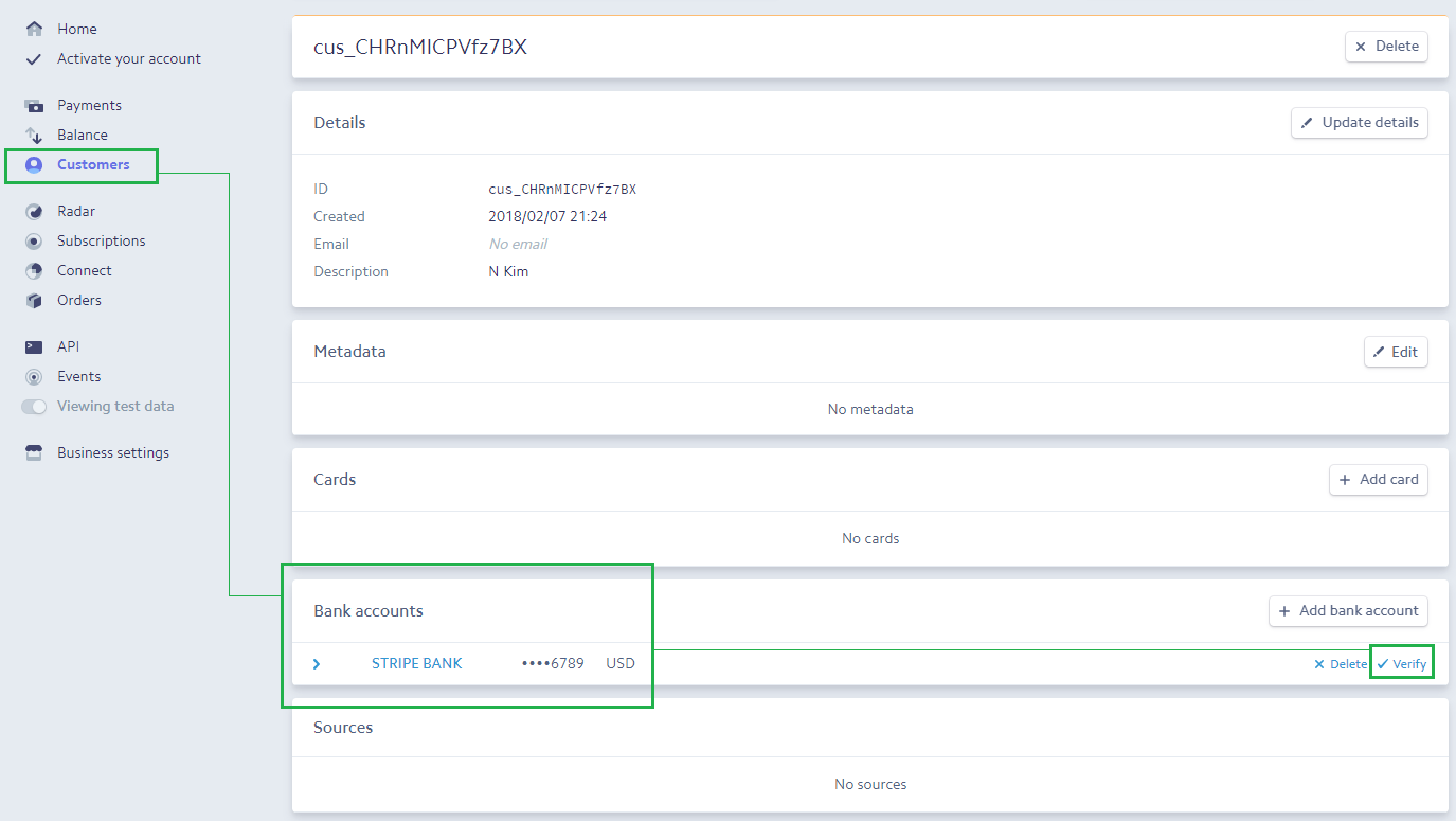 Process Credit Card and Echeck payments with Stripe