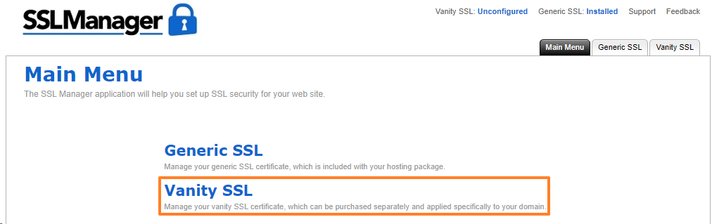 Setting up an SSL Certificate
