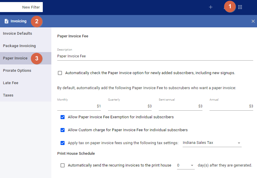 custom paper invoices