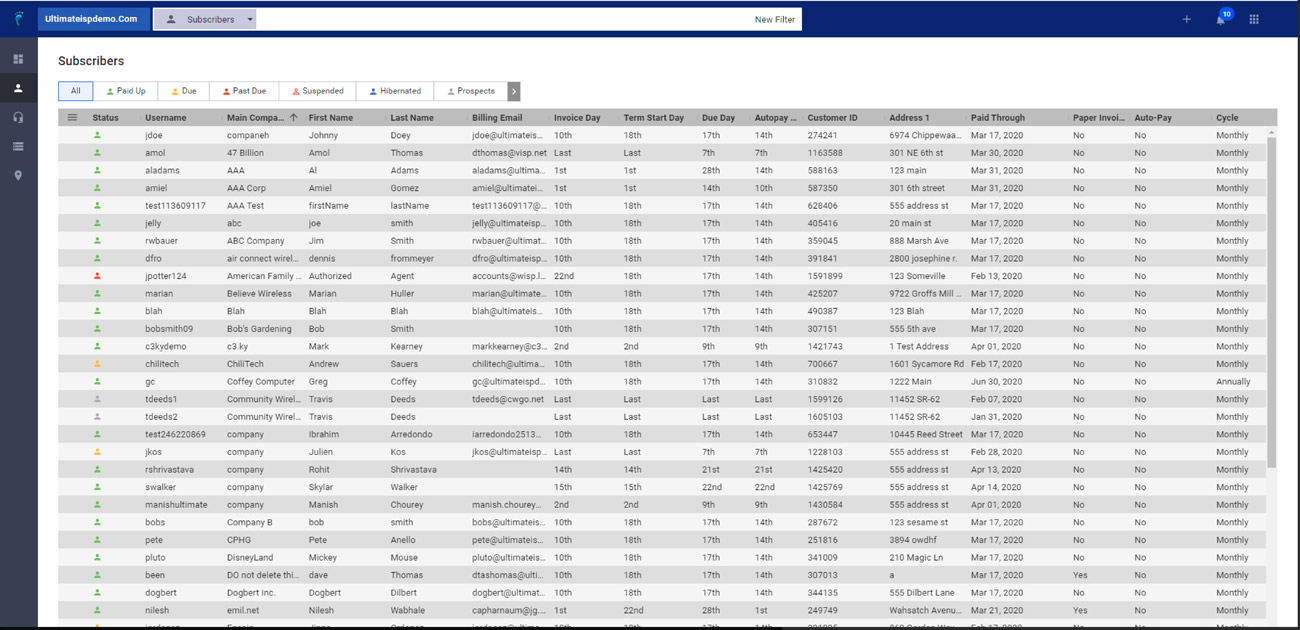 Billing and Automation for Wireless ISPs and Fiber ISPs