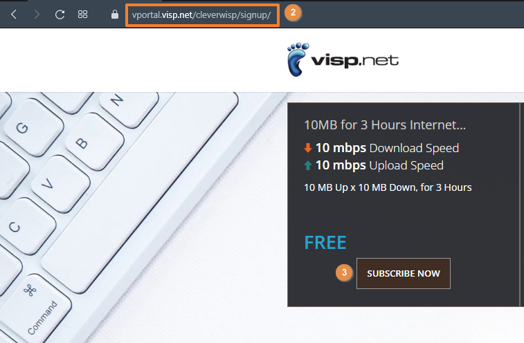 Add Customers to VISP - Visp web app documentation
