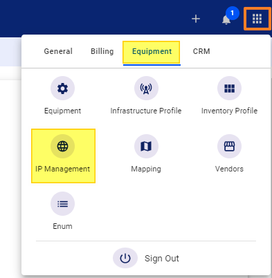 IP Management - IPAM - Add New IP Block Page