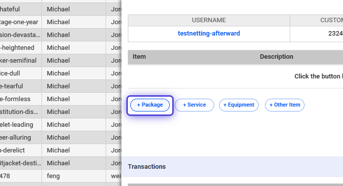 Set Manual Invoice Dates - Visp.net App