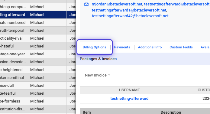 Set Manual Invoice Dates - Visp.net App