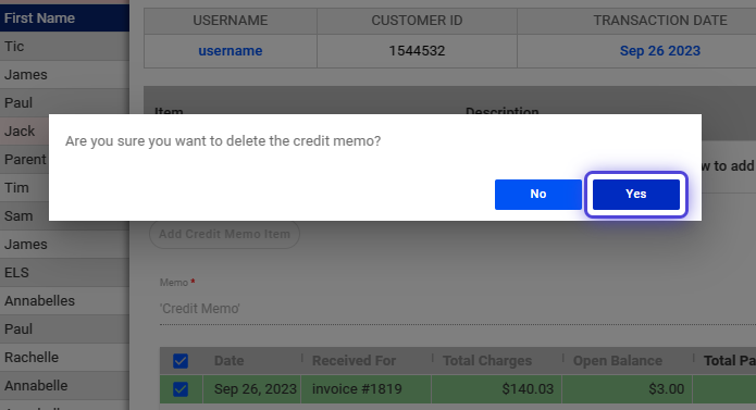 How to Add a Credit Memo? - Visp App
