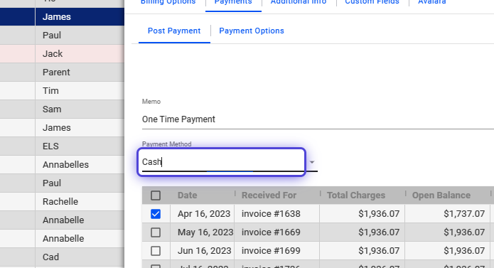 Subscriber Payment Workflow - Visp App