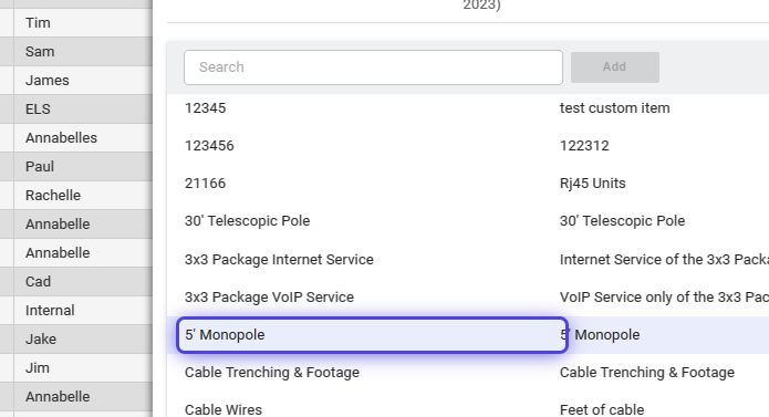 How to Create a New Invoice and Add Invoice Items - Visp App